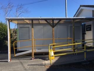 The external consulting room funded by Friends of Constantine Surgery